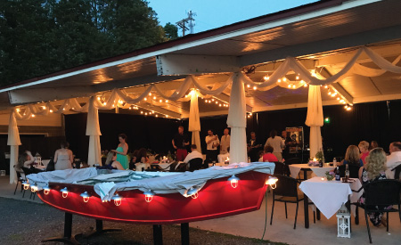 COVERED SHELTER